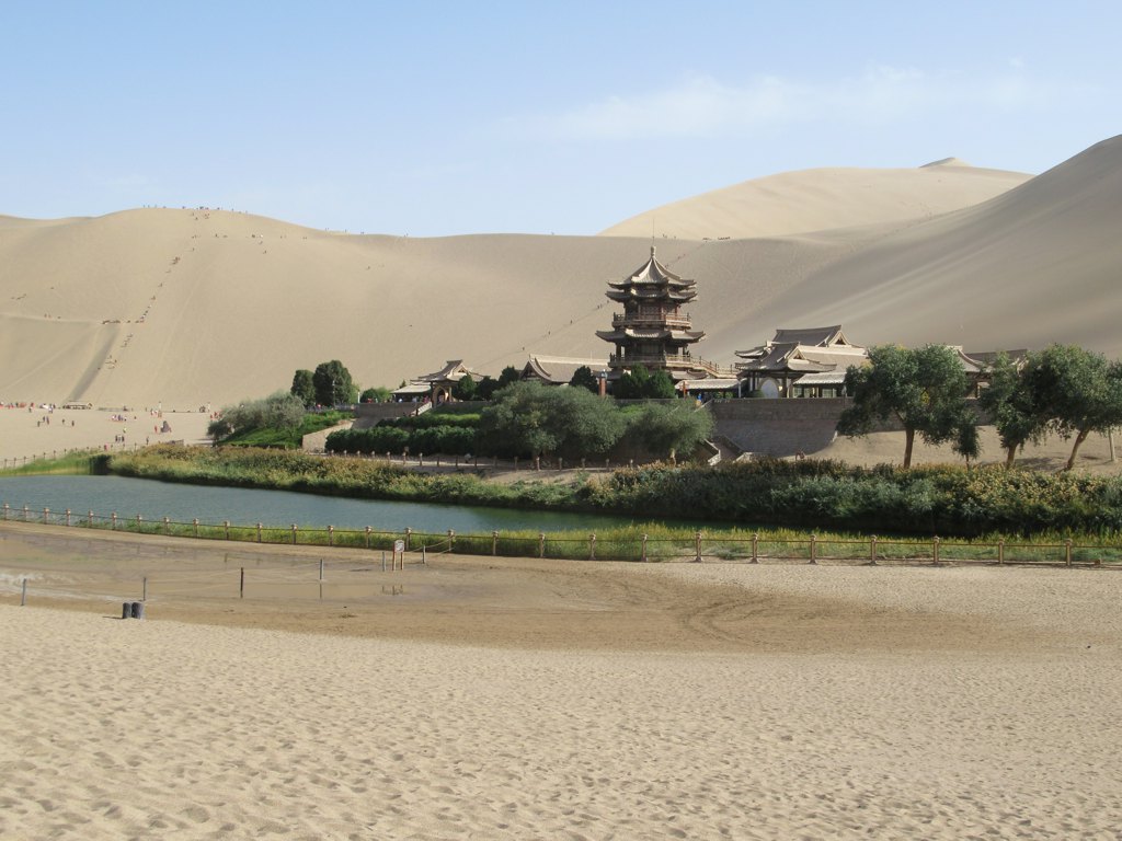 Silk Road desert landscape